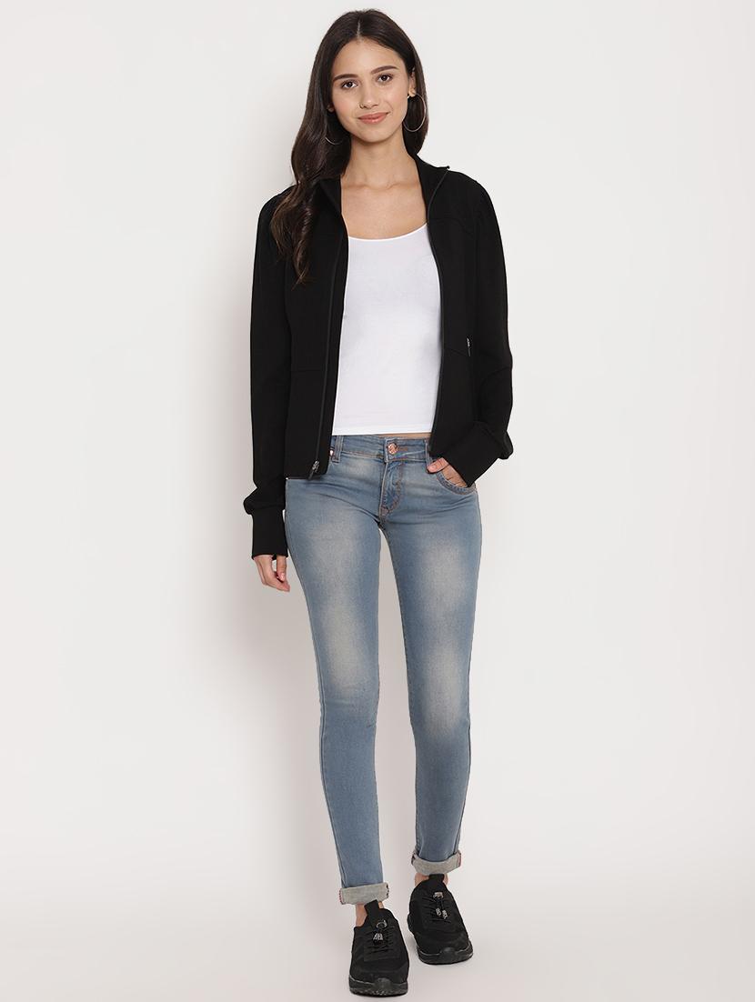 mandarin neck regular jacket - 17579502 - Zoom Image - 4