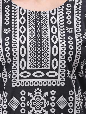 printed straight kurta - 17579837 - Standard Image - 4