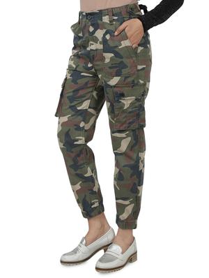 camouflage cargo trousers - 17580116 - Standard Image - 2
