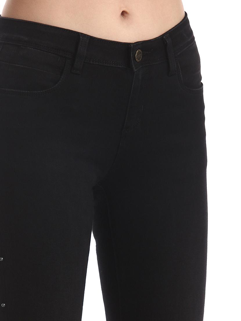 mid rise solid jeans - 17580166 - Zoom Image - 6