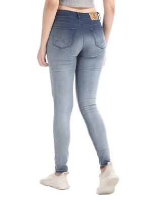 mid rise stone washed jeans - 17580170 - Standard Image - 3