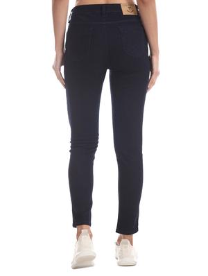 low rise solid jeans - 17580174 - Standard Image - 4