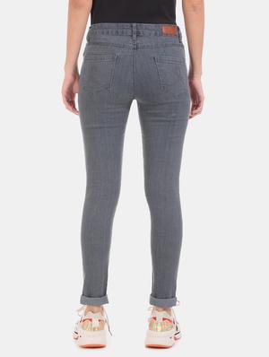 mid rise slim fit jeans - 17580244 - Standard Image - 3