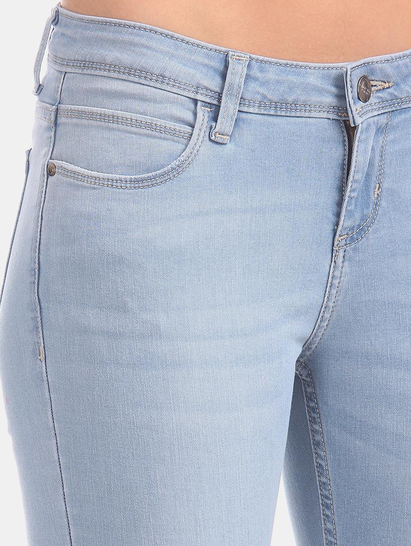 mid rise stone washed jeans - 17580248 - Zoom Image - 5