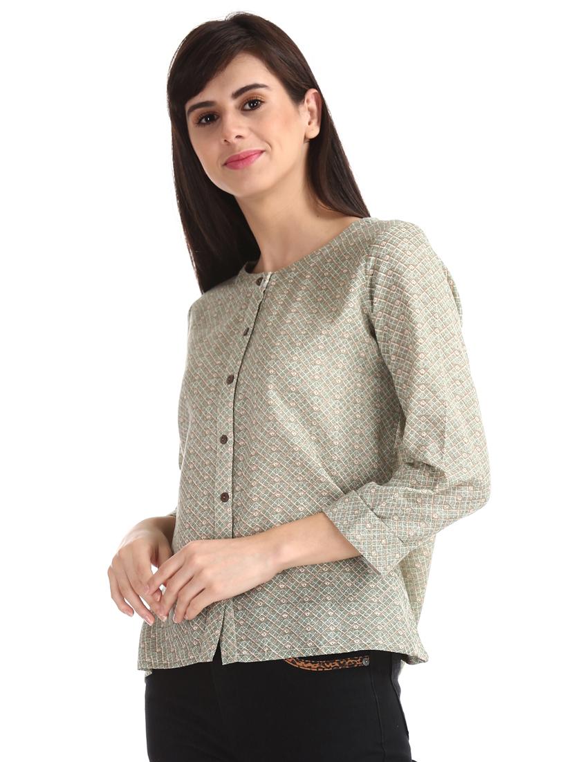 button up regular top - 17580267 - Zoom Image - 1