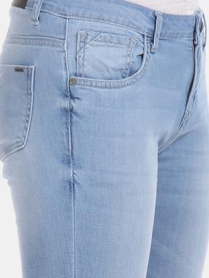 mid rise stone washed jeans - 17580289 - Standard Image - 5