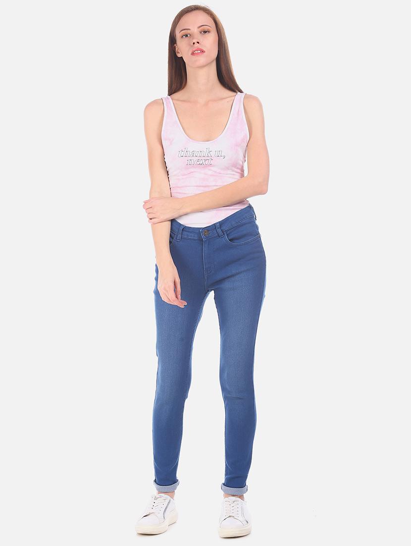 mid rise denim jeans - 17580354 - Zoom Image - 4