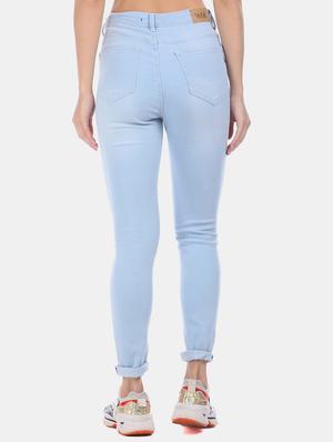 high rise skinny fit jeans - 17580381 - Standard Image - 3