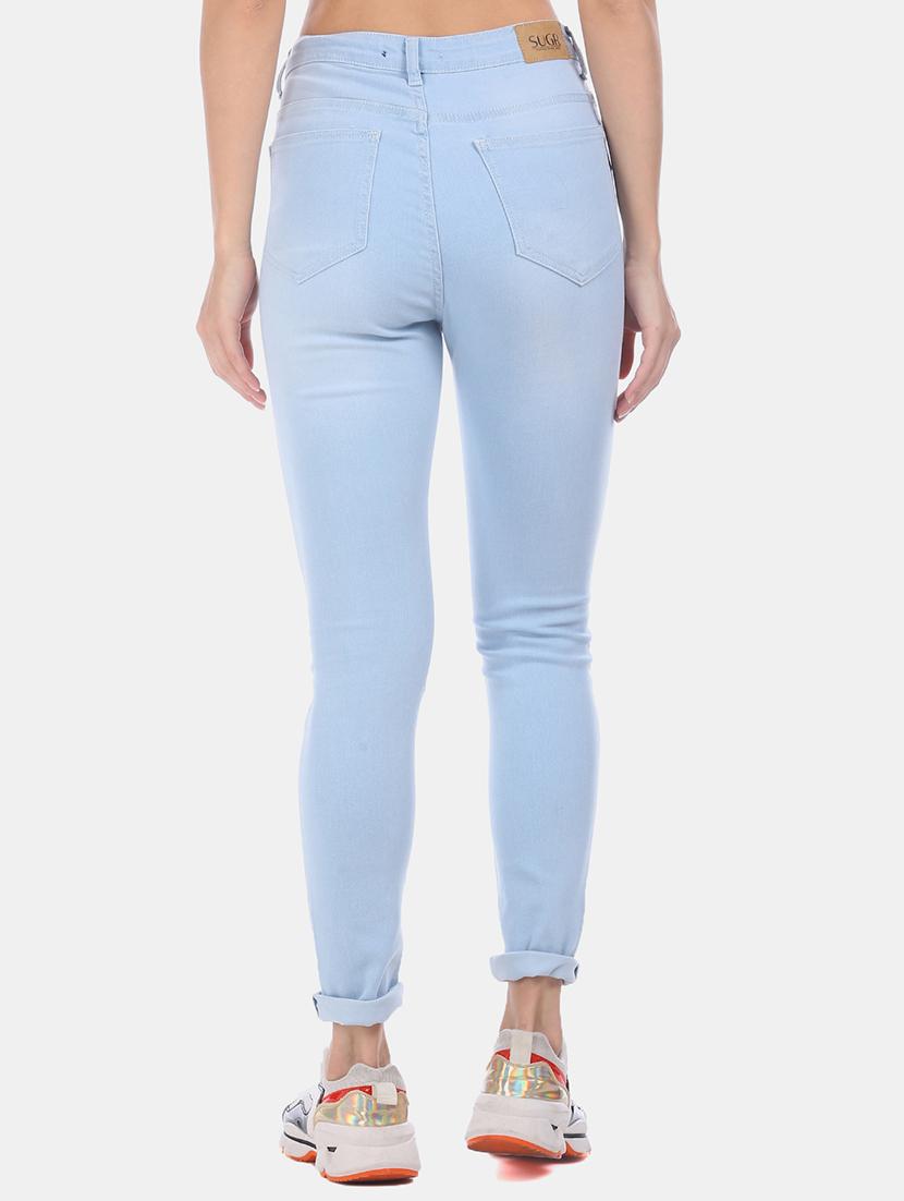 high rise skinny fit jeans - 17580381 - Zoom Image - 3