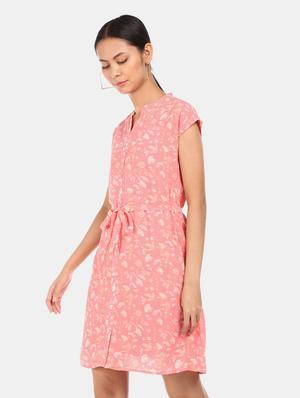tie front a-line dress - 17580554 - Standard Image - 2
