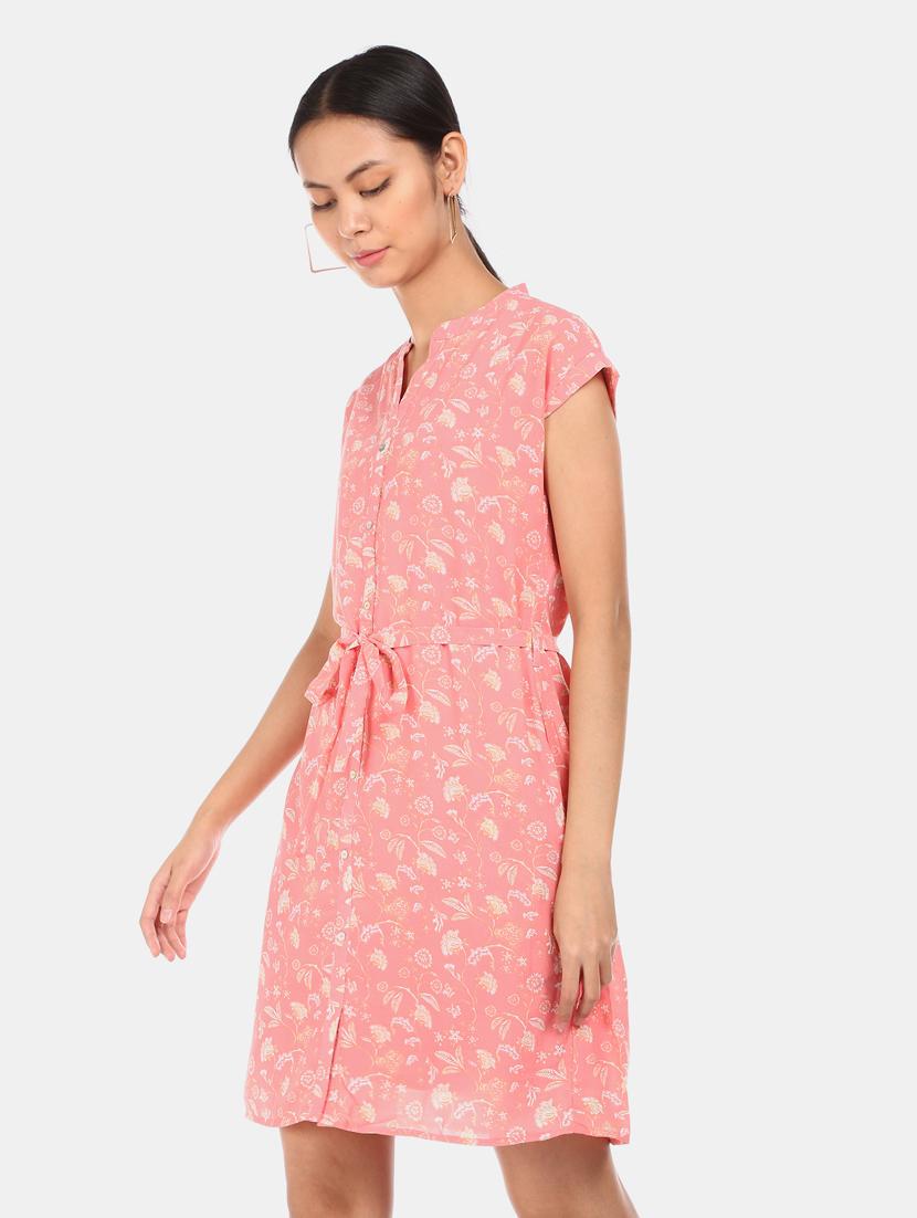 tie front a-line dress - 17580554 - Zoom Image - 2