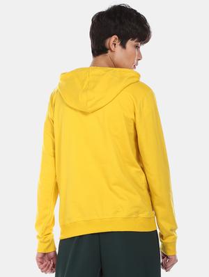 yellow polyester regular sweatshirt - 17580906 - Standard Image - 3