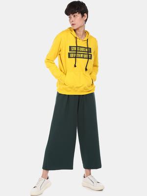 yellow polyester regular sweatshirt - 17580906 - Standard Image - 4