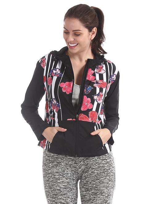 black polyester regular sweatshirt - 17580942 - Standard Image - 1