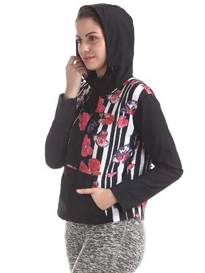 black polyester regular sweatshirt - 17580942 - Standard Image - 2