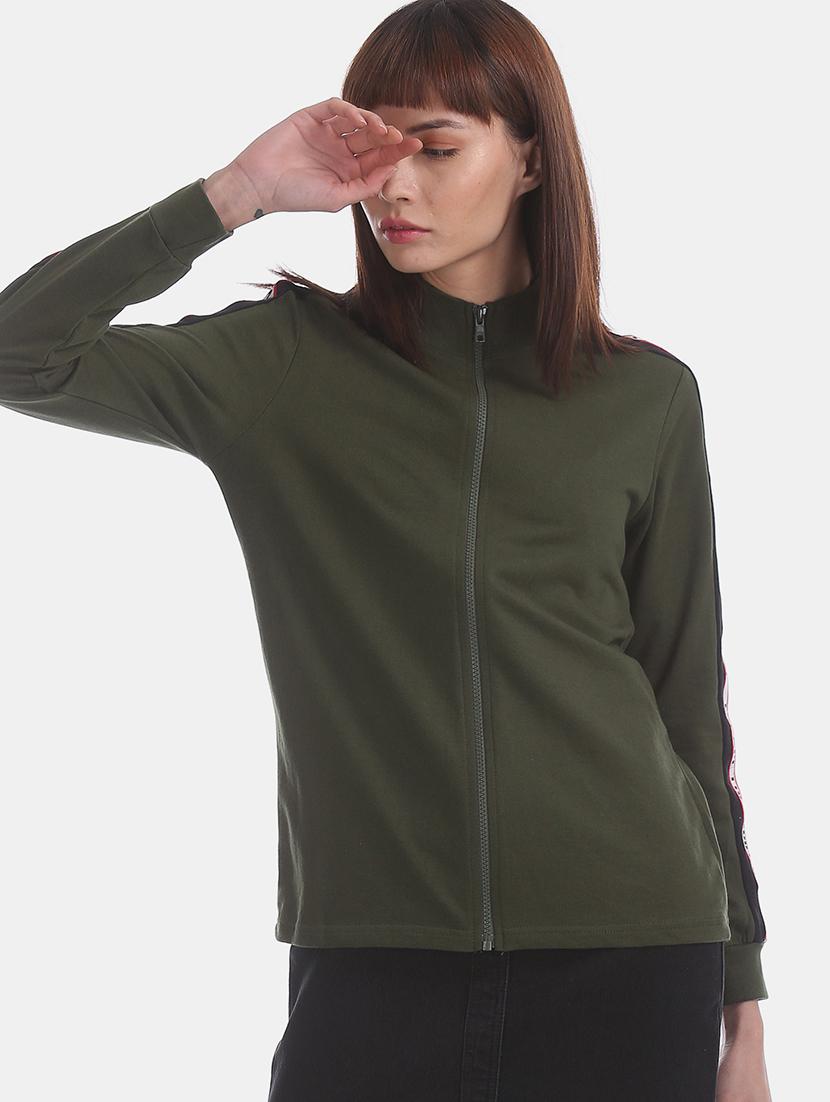 side taped sweatshirt - 17580974 - Zoom Image - 2