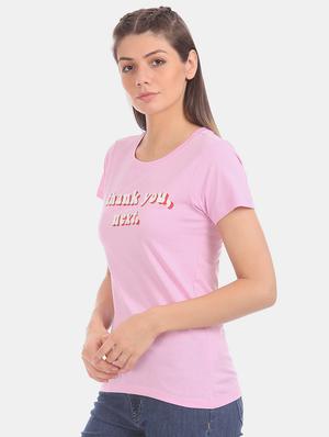 round neck graphic tee - 17581156 - Standard Image - 2