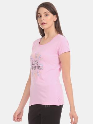 round neck graphic tee - 17581194 - Standard Image - 2
