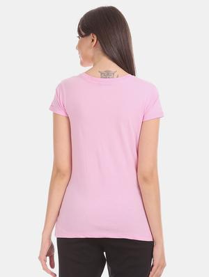 round neck graphic tee - 17581194 - Standard Image - 3