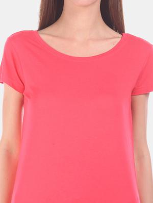 round neck solid tee - 17581201 - Standard Image - 5