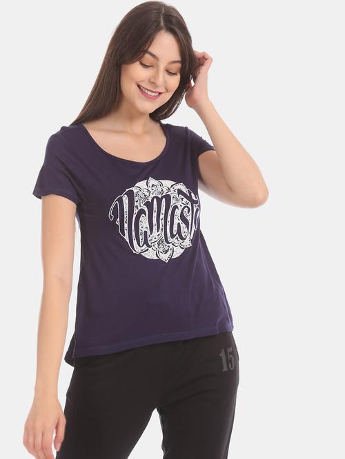 round neck graphic tee - 17581209 - Standard Image - 1
