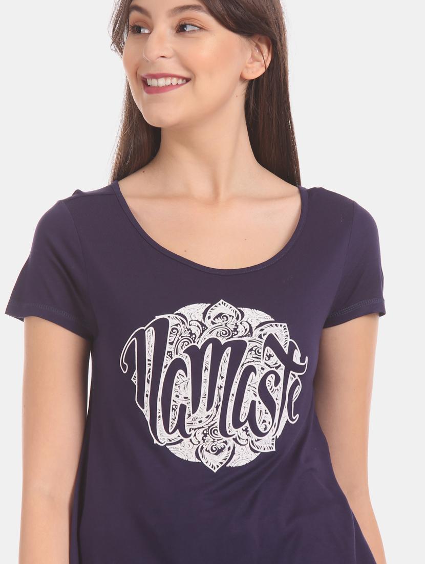 round neck graphic tee - 17581209 - Zoom Image - 5