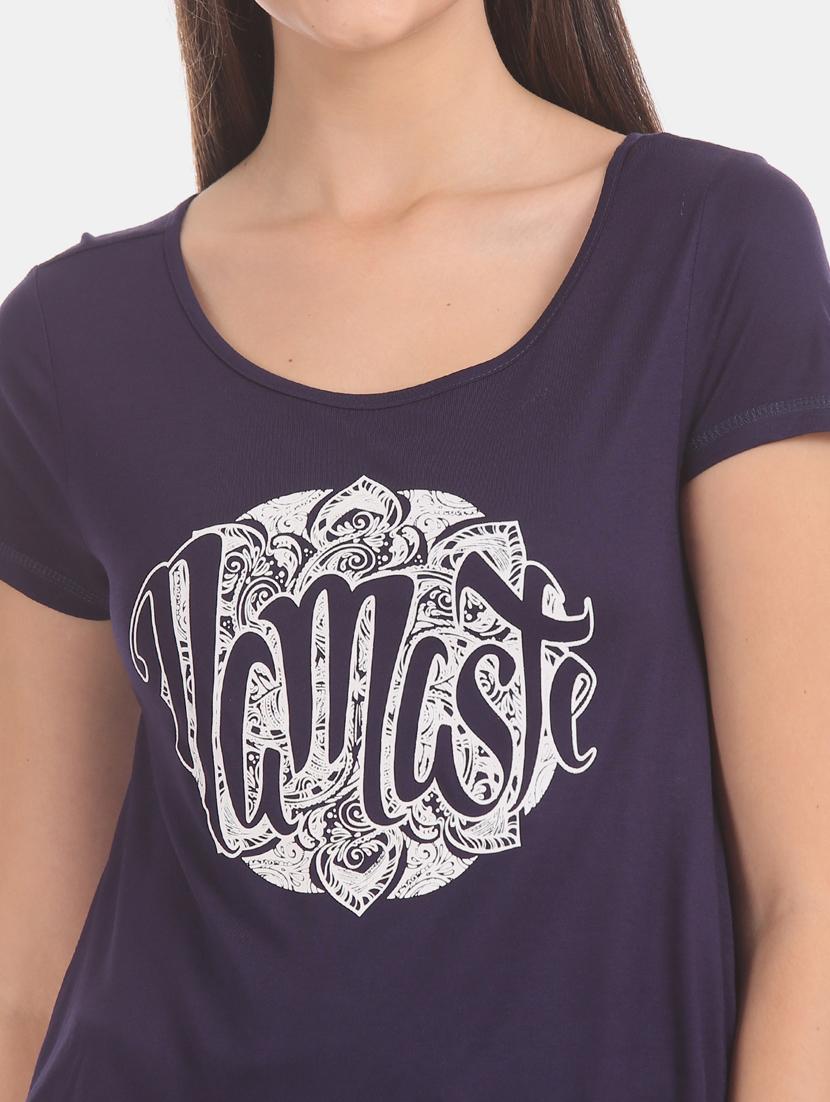 round neck graphic tee - 17581209 - Zoom Image - 6