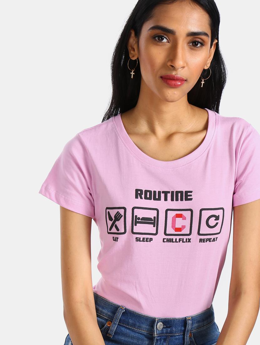 round neck graphic tee - 17581286 - Zoom Image - 4