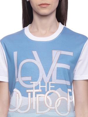 white polyester regular tee - 17581305 - Standard Image - 5