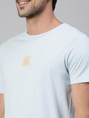 light blue solid t-shirt - 17581380 - Standard Image - 5