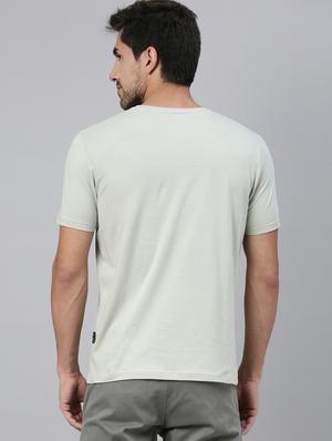 green printed t-shirt - 17581432 - Standard Image - 3
