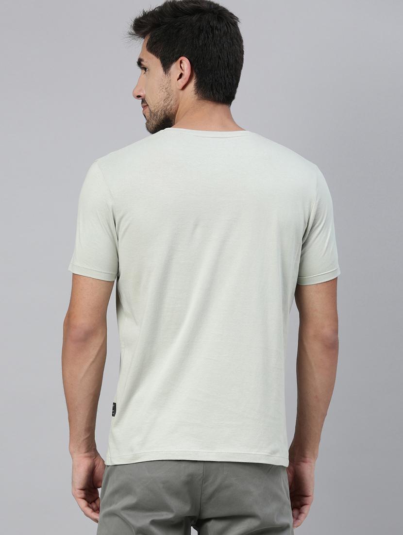green printed t-shirt - 17581432 - Zoom Image - 3