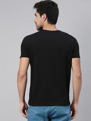 black printed t-shirt - 17581453 - Standard Image - 3