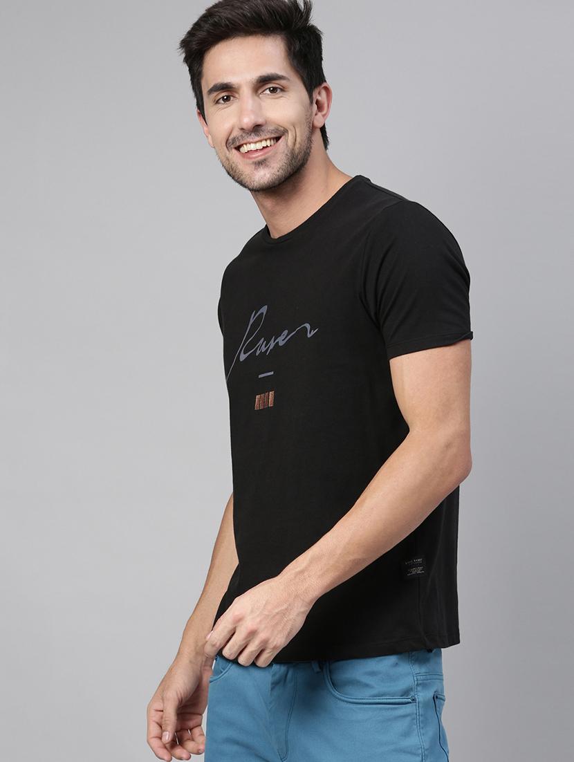 black printed t-shirt - 17581453 - Zoom Image - 2