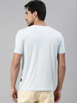 blue printed t-shirt - 17581488 - Standard Image - 3