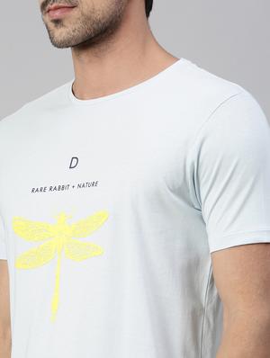 blue printed t-shirt - 17581488 - Standard Image - 4