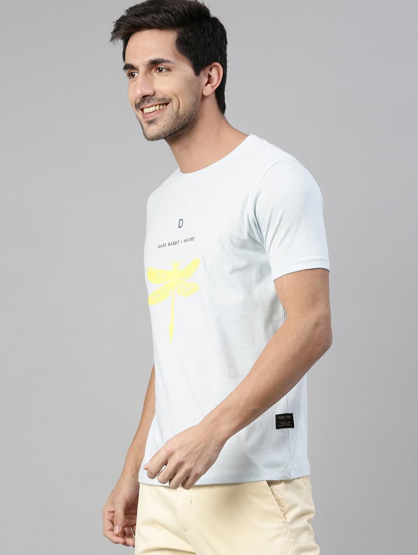 blue printed t-shirt - 17581488 - Zoom Image - 2