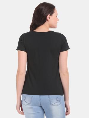 round neck graphic tee - 17581560 - Standard Image - 3