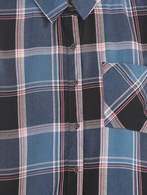 relaxed fit checkered shirt - 17581692 - Standard Image - 5