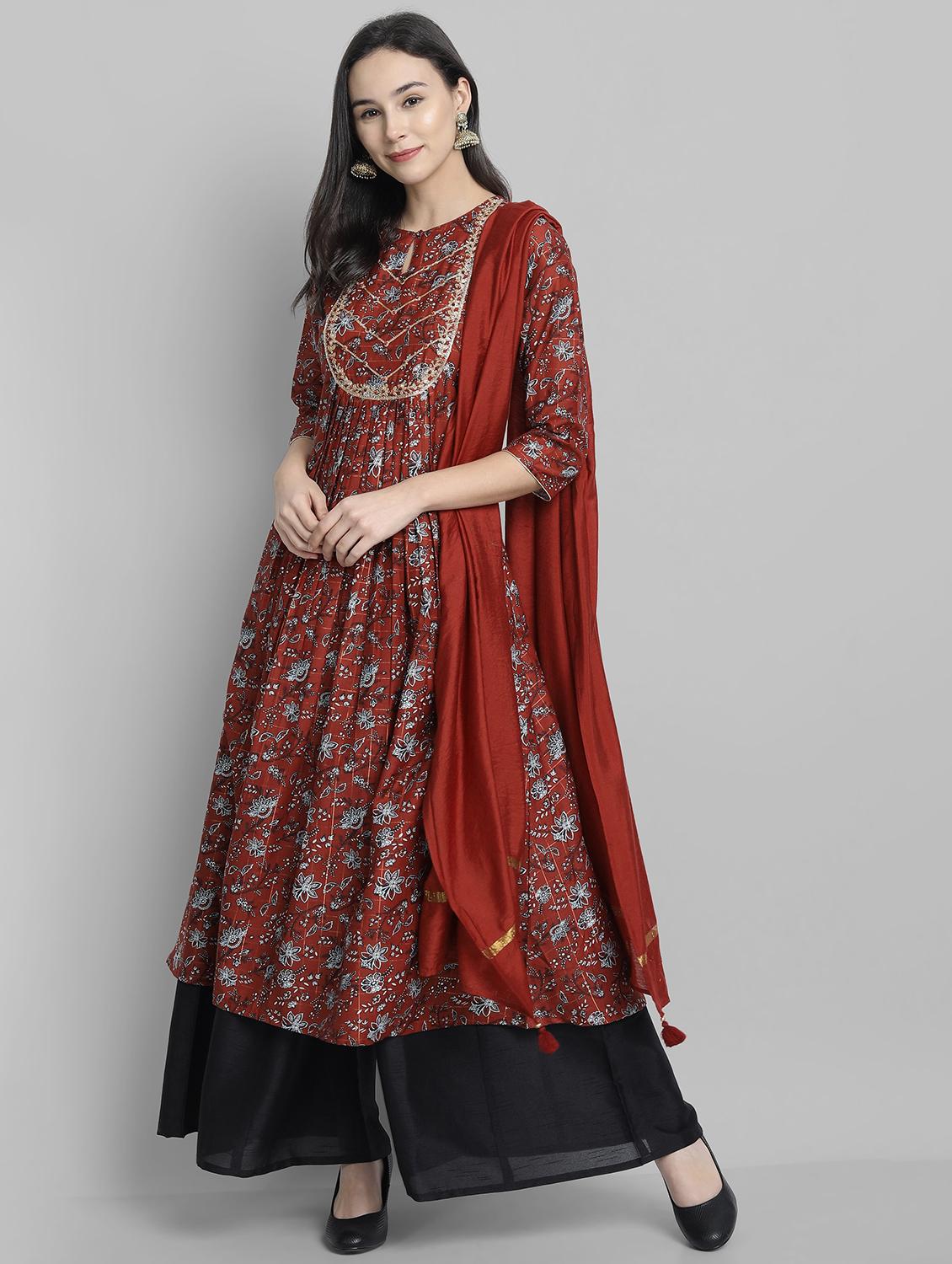 floral print suit set - 17582066 - Zoom Image - 1