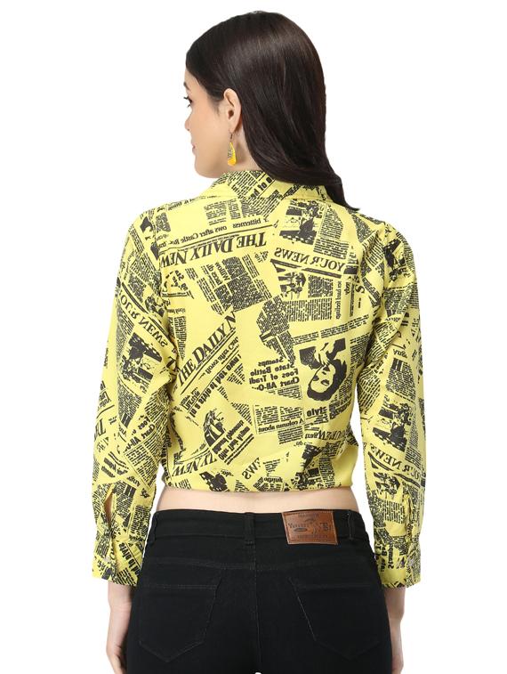 tie front graphic top - 17582179 - Zoom Image - 3