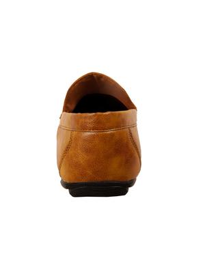 yellow synthetic slip on loafers - 17582563 - Standard Image - 3