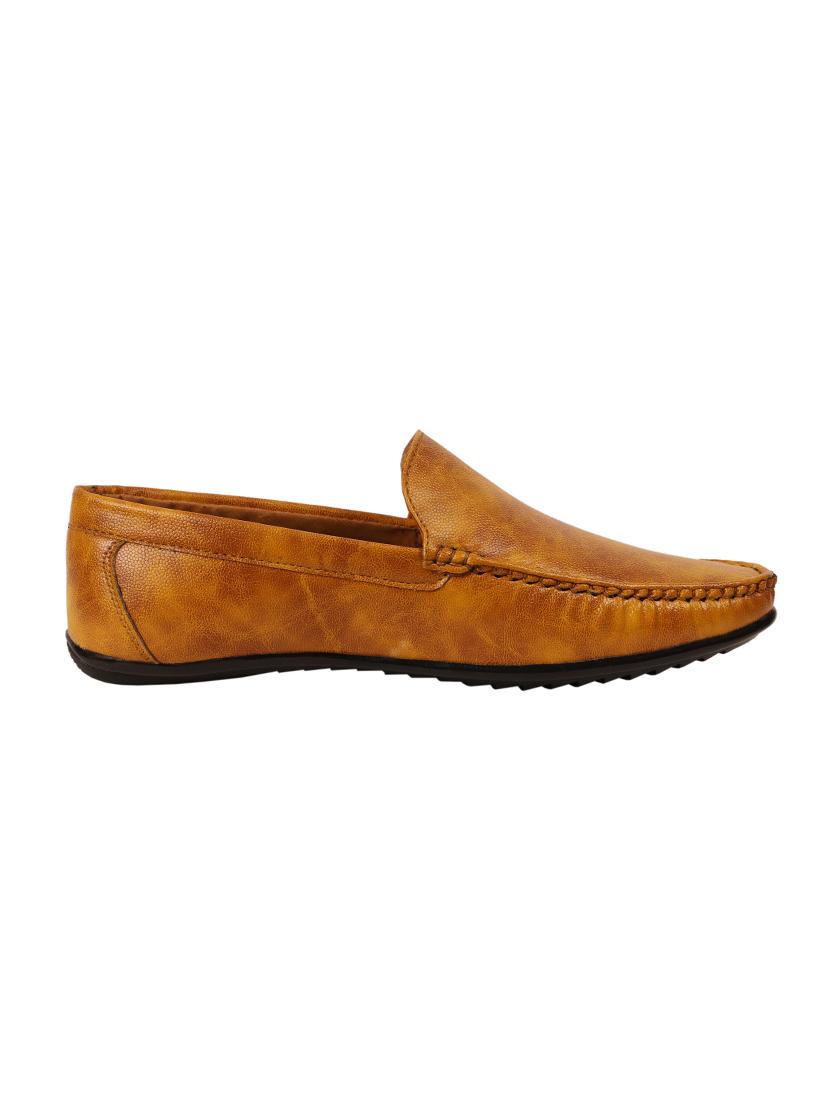 yellow synthetic slip on loafers - 17582563 - Zoom Image - 2
