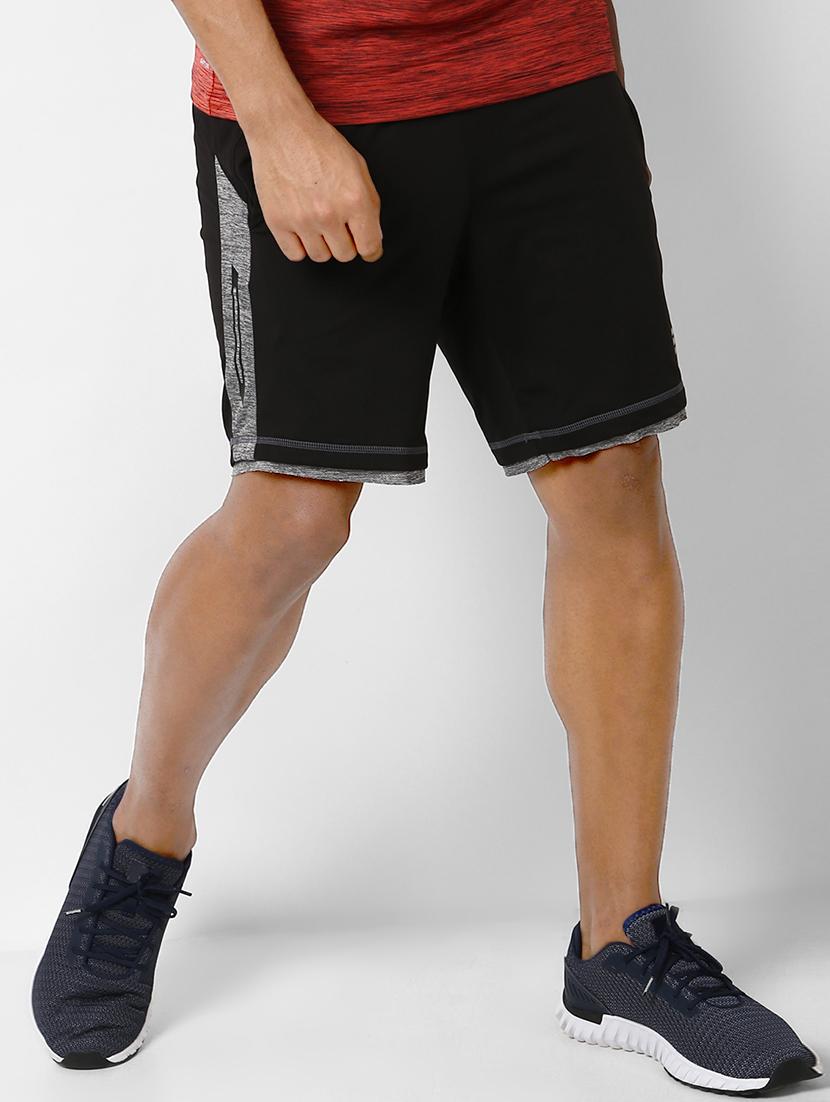 black side taped shorts - 17582773 - Zoom Image - 1