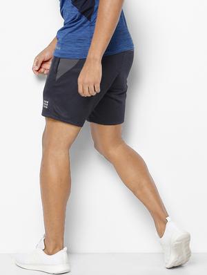 grey solid shorts - 17582782 - Standard Image - 3