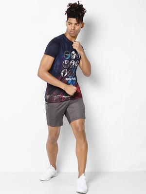 grey solid short - 17582783 - Standard Image - 4