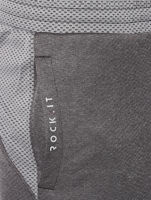 grey solid short - 17582783 - Standard Image - 5