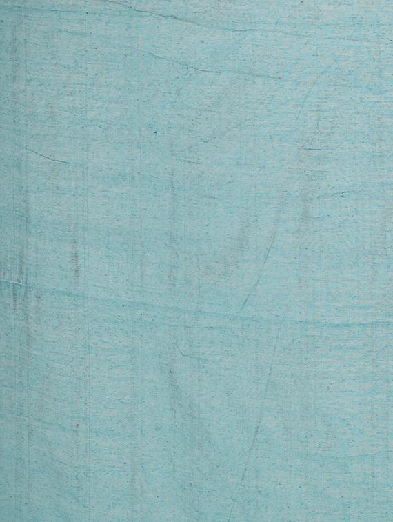 solid tant saree with blouse - 17582864 - Zoom Image - 4