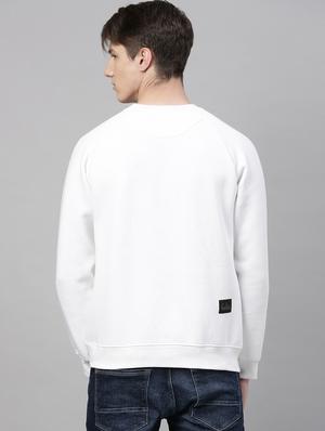white printed sweatshirt - 17583004 - Standard Image - 3