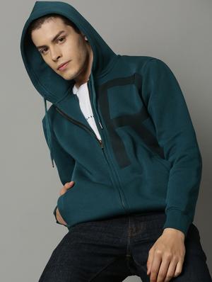 green printed sweatshirt - 17583007 - Standard Image - 4